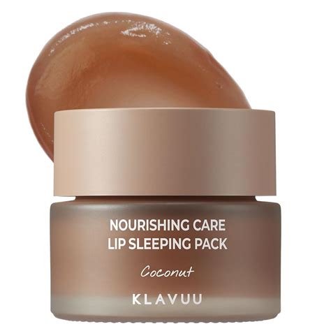 Klavuu Nourishing Care Lip Sleeping Pack Overnight Exfoliating And Nourishing Lip