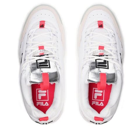 Sneakers Fila Disruptor M Wmn Ffw White Silver Eschuhe De