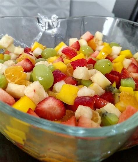 Como Fazer Uma Salada De Fruta Gostosa