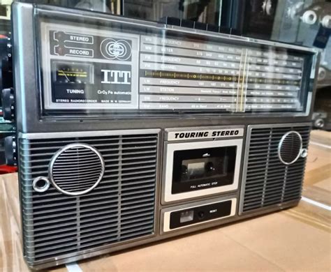 Itt Touring Stereo Cassette 109 A Boombox Portable Catawiki