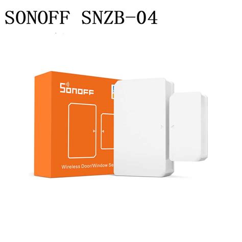 SONOFF SNZB 04 Sensor De Porta E Janela Sem Fio ZigBee SONOFF JS