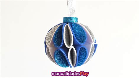 3 Bolas De Navidad Con Manualidades Diy Manualidades Play