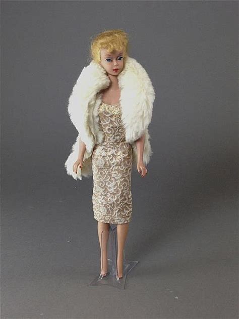 Lot Blonde Ponytail Barbie Nail Paint Good Hair Has Been Combed And Braided Some Voids