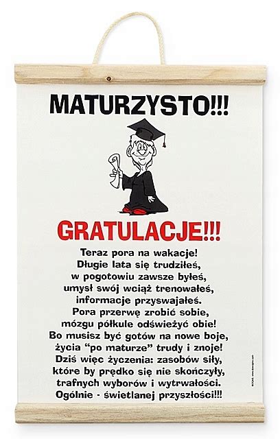 Yczenia Gratulacje Prezent Dla Maturzysty Gratulacje Zdania