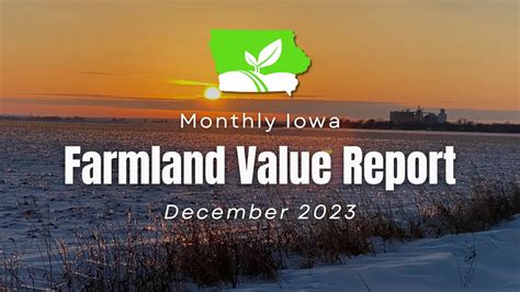 Iowa Farmland Values Latest Insights Sales December 202