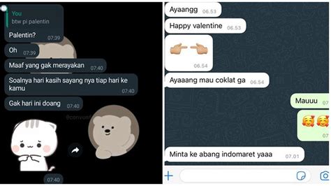 6 Chat Ucapan Valentine Dari Pacar Ini Romantis Hari Kasih Sayang Penuh Warna Hot Liputan6