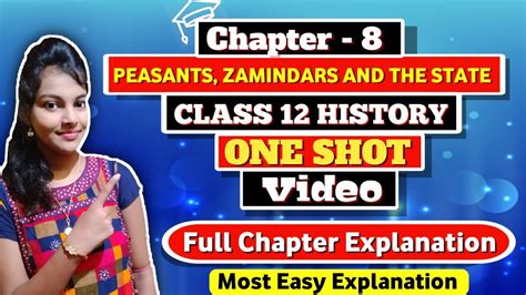 Peasants Zamindars And The State Class One Shot Class History