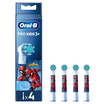 Насадка для зубних щіток Oral B EB 10S Spiderman 4шт купити в Україні