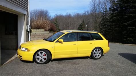 2001 Audi S4 Imola Yellow Avant 6 Speed