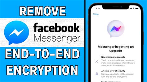 How To Turn Off End To End Encryption In Messenger Remove End To End