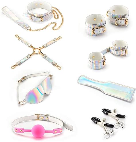 Amazon Sex Bondage Bdsm Kit Restraints Set Sex Toys Pcs With Hand Cuffs Ankle Cuffs Cross