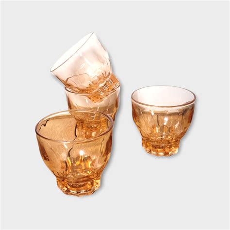 Set Verres Roses Vintage Coucou Retro