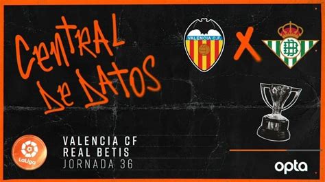 Central De Datos Del Valencia Cf Real Betis Valencia Cf