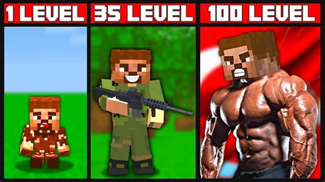 Level Zavalli Vs Level Kasli Arda Nin Hayati Minecraft Youtube