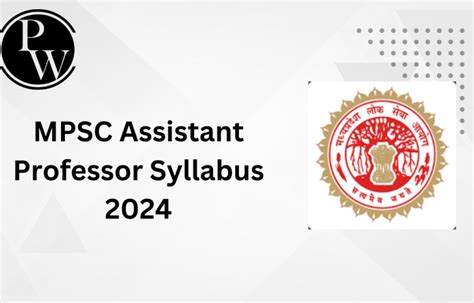 MPPSC Assistant Professor Syllabus 2024 Exam Pattern Books