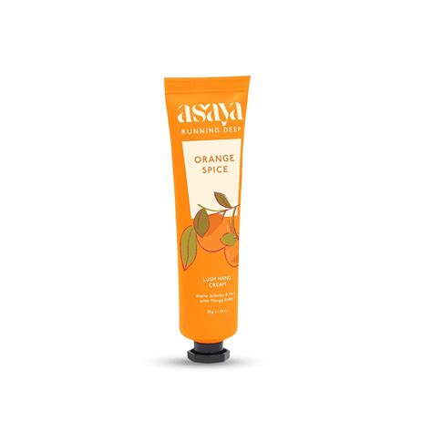 Asaya Lush Hand Cream Orange Spice Between Boxes Ts