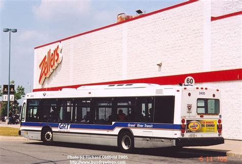 Busdrawings Grand River Transit 2004 NovaBus Low Floor LFS 40