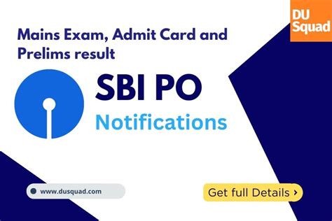 Sbi Po Admit Card Selection Process Exam Date And Result