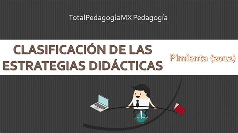 Clasificaci N De Las Estrategias Did Cticas Pimienta Pedagog A