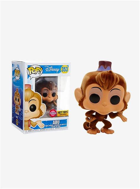 Funko Disney Aladdin Pop Abu Flocked Vinyl Figure Hot Topic