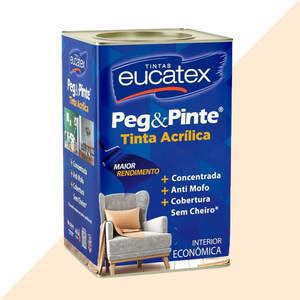 Tinta Latex Eucatex Peg Pinte Acrilico Perola Taiti L Leroy Merlin