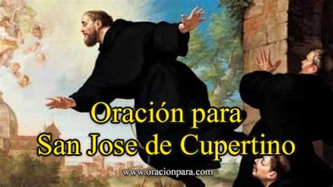 Oración A San José De Cupertino Para Pedir Ayuda En Los Exámenes