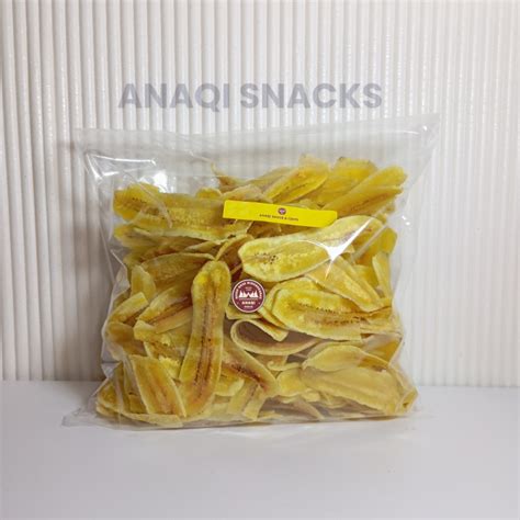 250 Gram Keripik Pisang Kepok Manis Premium Original Halal Kripik