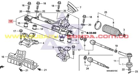 Caja Direcci N Hidraulica Crv Tachicar Y Mucho Mas