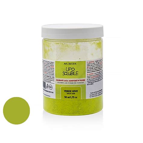 Colorante En Polvo Verde Kiwi Liposoluble Gliposolubles Polvo