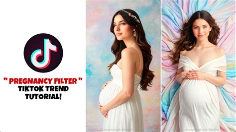 How To Get Pregnancy Filter On Tiktok Pregnancy Filter Capcut