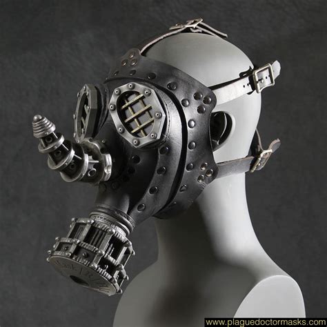 Steampunk Gas Mask For Sale - High Quality Leather Gas Mask