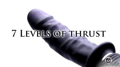 Power Pounder Vibrating And Thrusting Silicone Dildo Masturhub