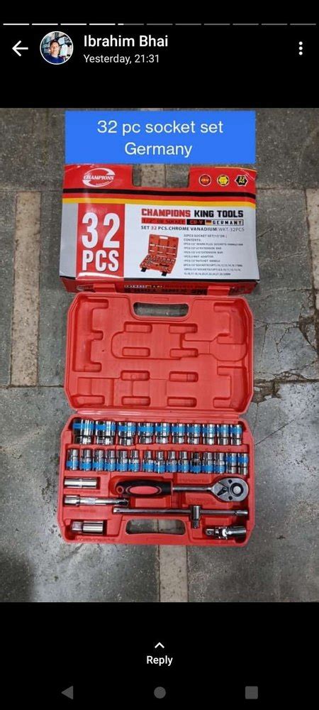 Double Open End Spanner Mild Steel 32 Pees Box Paanaa Set At Rs 2500