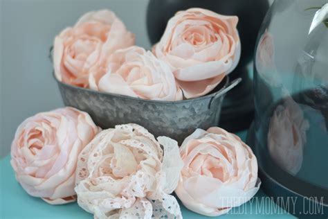 Sew Fabric Peonies And Cabbage Roses