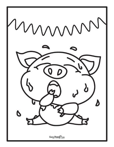 Printable Pig Coloring Pages Easy Peasy And Fun