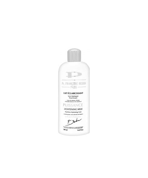 Lait Éclaircissant Puissance 500ml Pr Françoise Bedon Ewbeauty