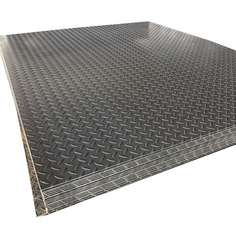 Hot Rolled Carbon Steel Checker Plate Sheet Mild Steel Chequer Plate