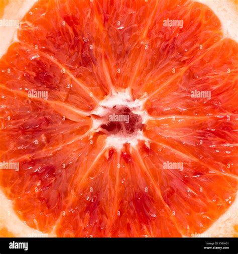 Close Up Of Red Blood Sicilian Orange Food Background Stock Photo Alamy