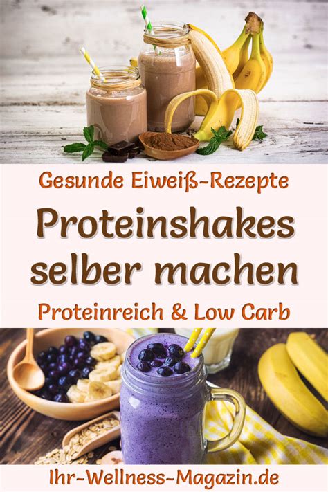 55 Proteinshakes zum Selbermachen Low Carb Rezepte für Eiweißshakes