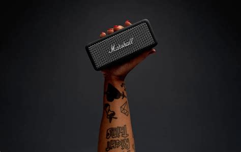 Колонка Marshall Emberton II: портативная акустика в стильном исполнении