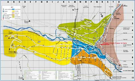 Morzine resort map - Ontheworldmap.com