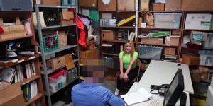 Blonde Shoplifter Alexa Raye Handles LPs Huge Cock Porn Videos