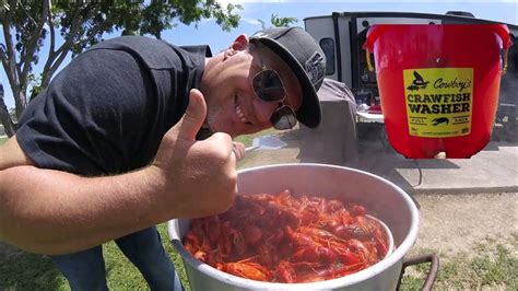 Cowboys Crawfish Washer Review Youtube