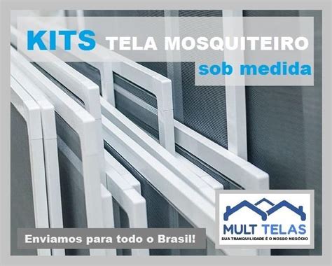 Kits Tela Mosquiteiro Mult Telas Tela Mosquiteira Mosquiteiro Tela