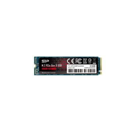 Buy Silicon Power 512GB NVMe PCIe Gen3 x4 M.2 2280 SSD