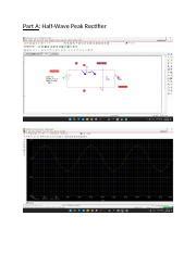 Half Wave Peak Rectifier Graphical Analysis And Estimation Of Course