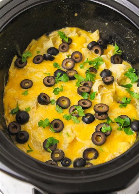 Crock Pot Chicken Enchiladas {quick Prep Video} Lil Luna