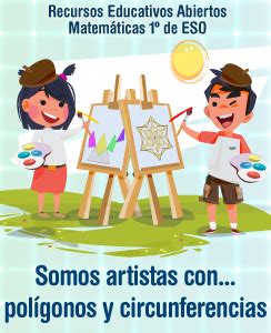 Arte con polígonos y circunferencias