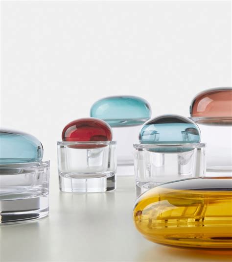 Nude Ecrin Small Lidded Vessel NUDE Glass