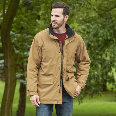 The Classic Irish Weatherproof Jacket Hammacher Schlemmer